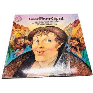Grieg Peer Gynt complete incidental music Staatskapelle vinyl record READ